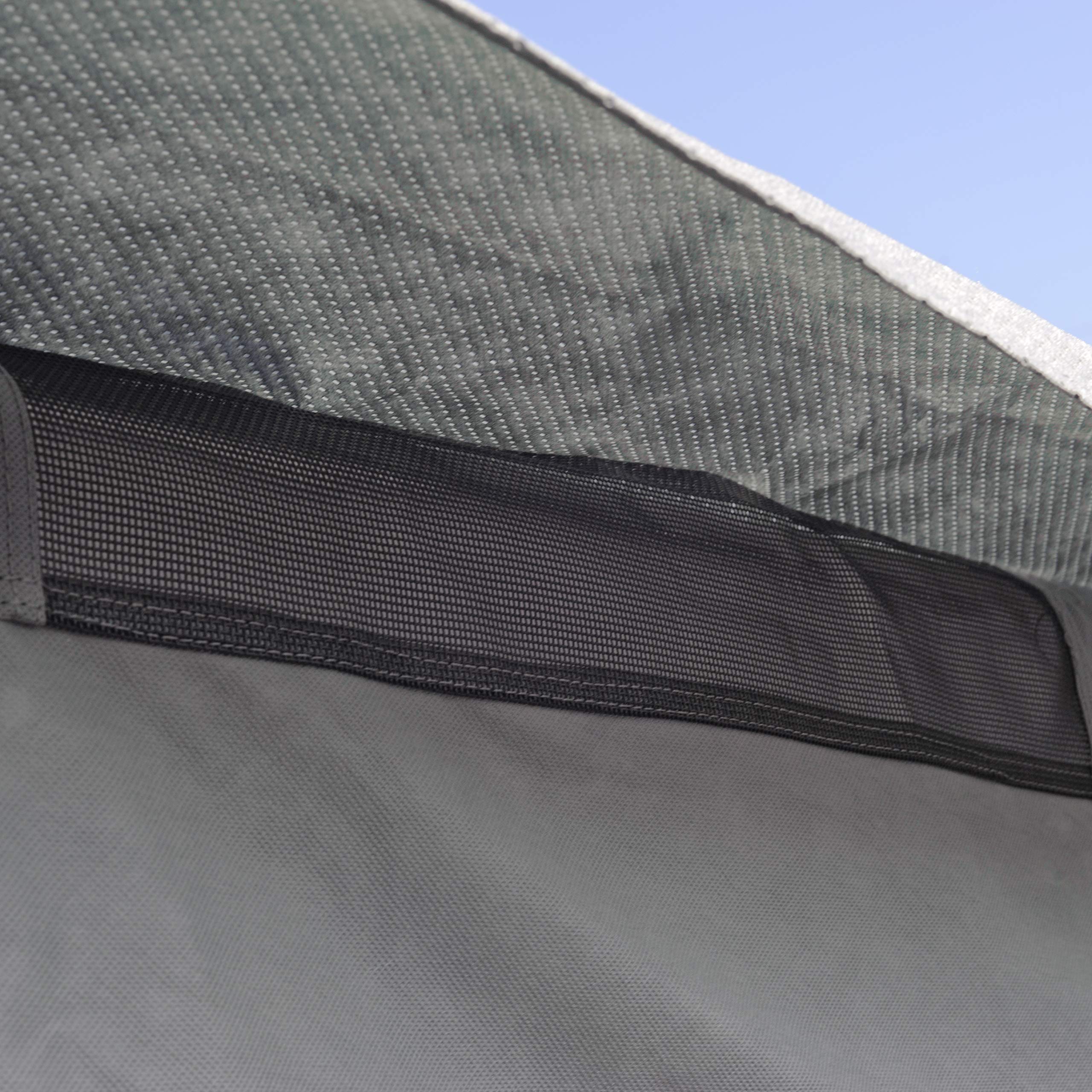 Budge Toy Hauler RV Covers Fits Toy Hauler RVs up to 25' Long (Gray, Polypropylene) - Image 6